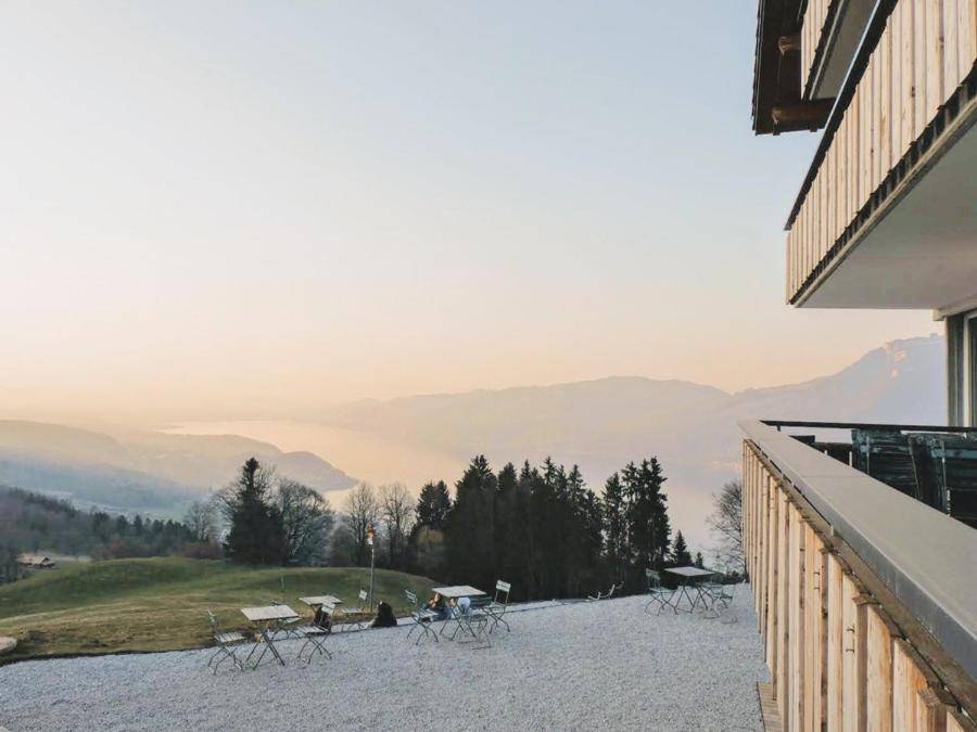 Auszeit-Hotel Z Aeschiried Aeschi Bei Spiez المظهر الخارجي الصورة