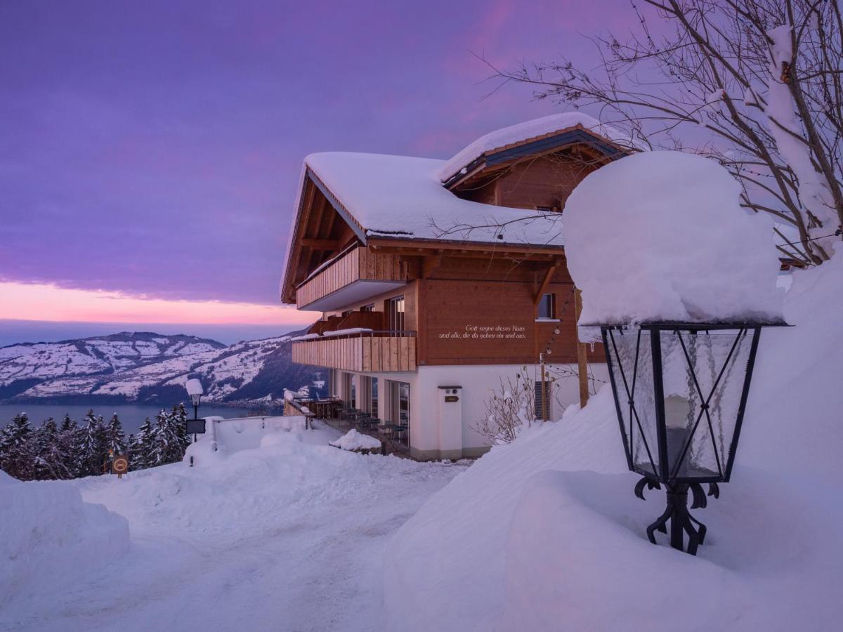 Auszeit-Hotel Z Aeschiried Aeschi Bei Spiez المظهر الخارجي الصورة