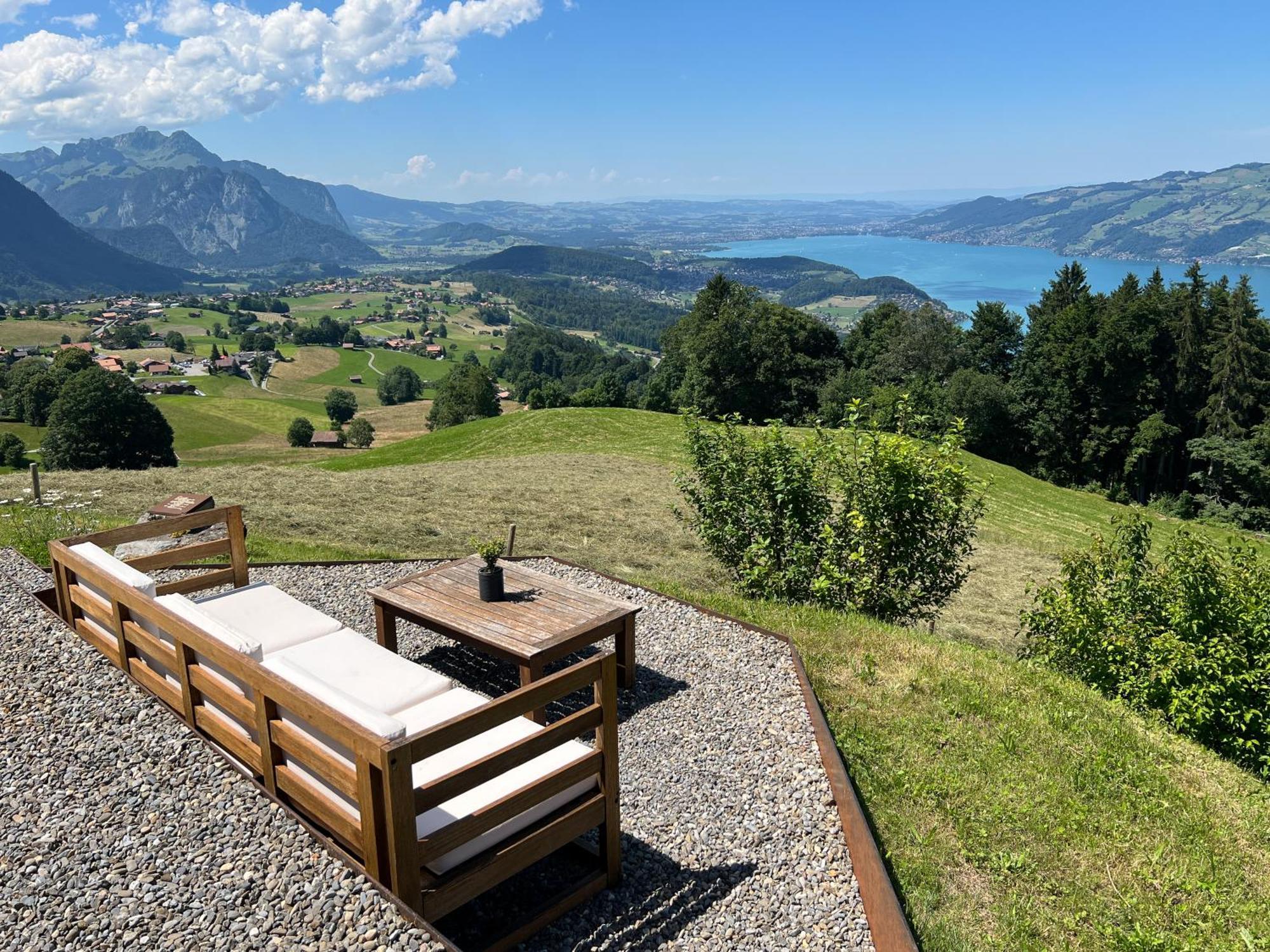 Auszeit-Hotel Z Aeschiried Aeschi Bei Spiez المظهر الخارجي الصورة