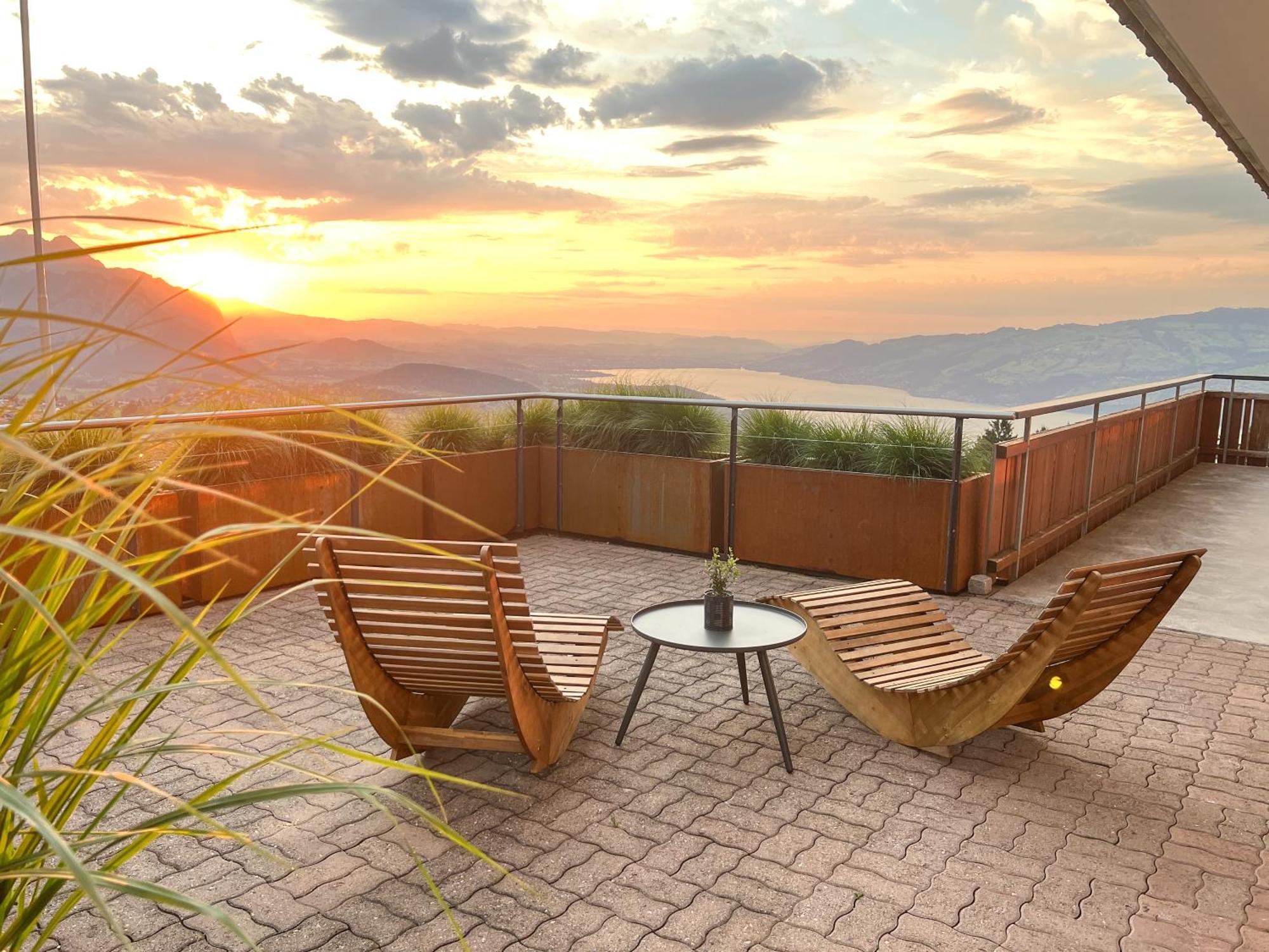 Auszeit-Hotel Z Aeschiried Aeschi Bei Spiez المظهر الخارجي الصورة